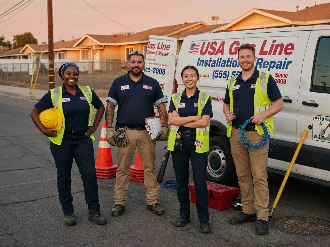 Gas Line Installation company in Melvin, IA